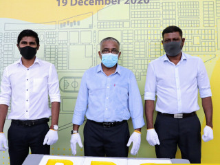 ށ. މިލަންދޫ މަގު ހެދުމުގެ މަޝްރޫއުގެ ރަސްމީކޮށް އިފްތިތާހު ކުރުން