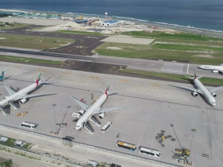 A total of 25 airlines currently operate  flights to the Maldives