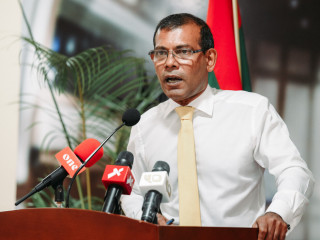 ރައްޔިތުންގެ މަޖިލީހުގެ ރައީސް މުހައްމަދު ނަޝީދު