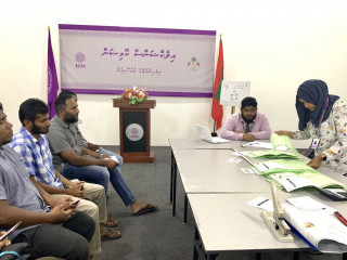 ބާ ކައުންސިލް އިންތިހާބުގެ ވޯޓް ގުނުމުގެ ތެރެއިން