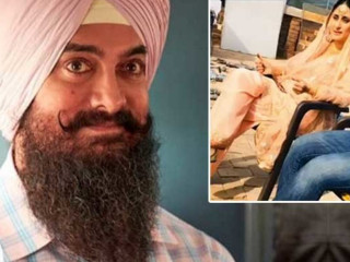 \"ލާލް ސިންގް ޗައްޑާ\"ގެ ޝޫޓިންގައި އާމިރް ޙާނާއި ކަރީނާ ކަޕޫރްގެ މަންޒަރެއް