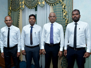 ރައީސުލްޖުމްހޫރިއްޔާ އިބްރާހީމް މުހައްމަދު ސޯލިހު، ކޮމަންޑޫ ކައުންސިލަރުން މެމްބަރުންނާއެކު