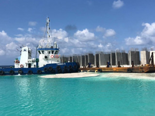 ލ. އިސްދޫ ބަނދަރު ތަރައްގީ ކުރުމުގެ މަޝްރޫއުގެ ދަށުން ބަނދަރު ފުންކޮށް ނިންމާފައި