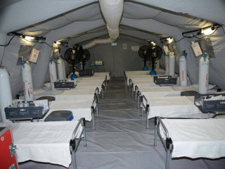 ސައުދީ ސިފައިން ތައްޔާރުކުރި މި މޯބައިލް ހޮސްޕިޓަލުގެ ޚިދުމަތާއެކު ސައުދީން ކޮވިޑް-19 އާއި ދެކޮޅަށް ކުރަމުންދަ މަސައްކަތައް ލުޔެއް ލިބިގެންދާނެ