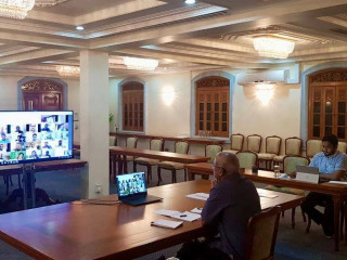 ބުދަ ދުވަހުގެރޭ ކުރިޔަށް ގެންދިޔަ ކޮވިޑް-19 ޓާސްކް ފޯހުގެ ބައްދަލުވުމުގެ ތެރެއިން