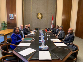 The first round of Bilateral Political Consultations held between Maldives and Egypt