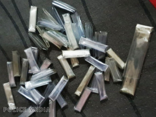 Drugs previously seized by police