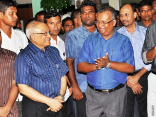 ޑީއާރުޕީގެ އިވެންޓެއްގައި ރައީސް މައުމޫން އަދި އަހުމަދު ތަސްމީން އަލީ (2008)