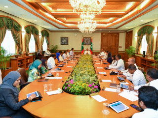 ވަޒީރުންގެ މަޖިލީހުގައި ބޭއްވި ބައްދަލުވުމުގެ ތެރެއިން