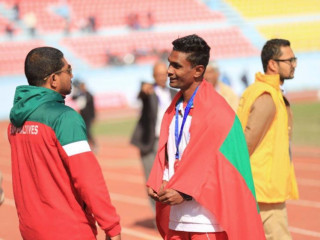 މިނިސްޓަރ އޮފް ޔޫތް ސްޕޯޓްސް އެންޑް ކޮމިއުނިޓީ އެމްޕަވަރމަންޓް އަހުމަދު މަހުލޫފް އާއި ހަސަން ސާއިދު