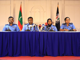 އަންގާރަ ދުވަހު ފުލުހުން ބޭއްވި ޕްރެސްކޮންފަރެންސް