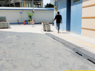 ފުލޫނިޔާ މަގުގެ ބްލޮކް 1ގައި ވަނީ ގައު އަތުރައި ނިންމާލާފައި