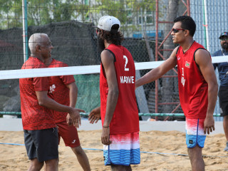 މިދިޔަ އަހަރުގެ ފެބްރުއަރީ މަހު ހުޅުމާލެ ބީޗް ވޮލީބޯޅަ ކޯޓު ހުޅުވުމުގެ ގޮތުން ކުޅުނު މެޗުގެ ތެރެއިން