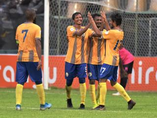 Club Valencia won its match against United Victory with a 4-0 score