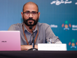HPA Epidemiologist, Dr. Ibrahim Afzal speaking to press on Monday night