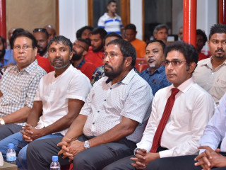 ގާސިމް އިބްރާހިމް ޖޭޕީގެ ރޭގެ ޖަލްސާގައި ބައިވެރިވެވަޑައިގެން