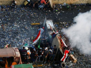 އީރާގުގައި ހިނގަމުންދާ މުޒާހަރާތަކުގެ ތެރެއިން