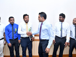 ނައިބް ރައީސް ފައިސަލް ނަސީމް ރިނބިދޫ ކައުންސިލާއި ބައްދަލު ކުރެއްވުން