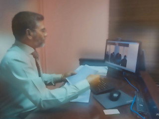 ވީޑިއޯ ކޮންފަރެންސް މެދުވެރިކޮށް ކައިވެނި ކޮށްދެނީ