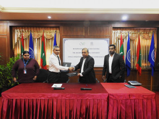 ގައުމީ ޔުނިވަރސިޓީ އާއި ސްރީލަންކާގެ ސީ.އެސް.އީ.ސީ އާއި ދެމެދު އެމް.އޯ.ޔޫ އެއްގައި ސޮއިކުރުން