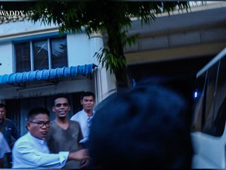 ލަންކާ މީހާ މިޔަންމާ ފުލުހުންގެ ބެލުމުގެ ދަށުން ގެންދަނީ