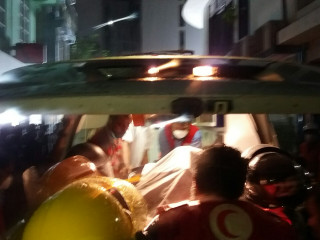 ޝައުނާގެ ހަށިގަނޑު އެމްބިއުލެންސްއަށް އަރުވަނީ