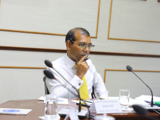 ރައްޔިތުންގެ މަޖިލީހުގެ ރައީސް. މުހައްމަދު ނަޝީދު