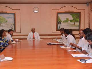 Senior representatives of the association met the president on Monday