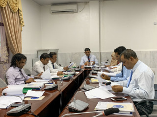 މާލިއްޔަތު ކޮމިޓީގެ ބައްދަލުވުން ކުރިއަށްދަނީ