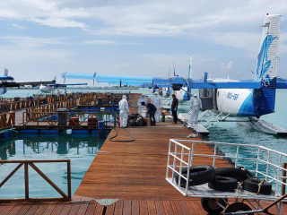 މޯލްޑިވިއަންގެ ސީޕްލޭން ޕްޒިޓިވްވި މީހުންތަކެއް ގޮވައިގެން - ބަލި މީހުން އުފުލުމުގައި މޯލްޑިވިއަންގެ ދައުރު ބޮޑު