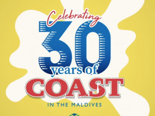 ރާއްޖެއަށް ކޯސްޓް ކިރު ތައާރަފް ކުރިތާ 30 އަހަރު ފުރުން ފާހަގަކުރުމަށް ހާއްސަ ލޯގޯ އެއް ލޯންޗުކޮށްފި