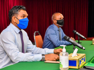 ނައިބް ރައީސް ފައިސަލް ނަސީމް އާއި މިނިސްޓަރ އޮފް އިސްލާމިކް އެފެއާޒް ޑޮކްޓަރ ޢަޙްމަދު ޒާހިރު