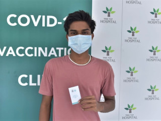 ކުލަބު ގްރީން ސްޓްރީޓްސްގެ ފޯވާޑް އަބްދުﷲ ޔާމީން ވެކްސިން ޖެހުމަށްފަހު