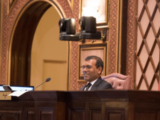 މަޖިލީހުގެ ރައީސް މުހައްމަދު ނަޝީދު