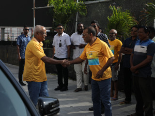 ރަސްމީކޮށް ފައްޓަވާ ދެއްވީ ރައީސް ސޯލިހު އަދި އެމްޑީޕީގެ ރައީސް، ނަޝީދު