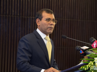 ރައްޔިތުންގެ މަޖިލީހުގެ ރައީސް މުަހއްމަދު ނަޝީދު