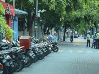 Police active during curfew