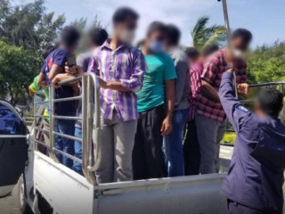 ރާއްޖޭގައި މަސައްކަތް ކުރާ ބިދޭސީންގެ ތެރެއިން ގަވާއިދާ ހިލާފަށް އުޅޭ ބިދޭސީން ހޯދުމަށް ކުރި މަސައްކަތުގެ ތެރެއިން