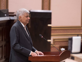 ލަންކާގެ ބޮޑު ވަޒީރު ރަނިލް ވިކްރަމަސިންހަ