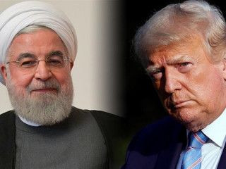 އެމެރިކާގެ ރައީސް ޑޮނާލްޑް ޓްރަމްޕް އަދި އިރާނުގެ ރައީސް ހަސަން ރޫހާނީ