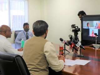 ކޮޅުފުށީ މަގުބައްތި ޖެހުމުގެ މަޝްރޫއު ނިންމުމަށް ބޭއްވި ވަރޗުއަލް ރަސްމިއްޔާތުގެ ތެރެއިން