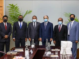 Shringla arrived in the Maldives on Sunday
