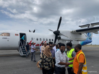 މާވަރުލު އެއަރޕޯޓަށް ޓެސްޓް ފްލައިޓުތައް ޖެއްސުން