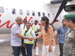 ރައީސް ދަތުރުފުޅު ނިންމަވާލެއްވުމަށްފަހު އެނބުރި މާލެ ވަޑައިގަތުން