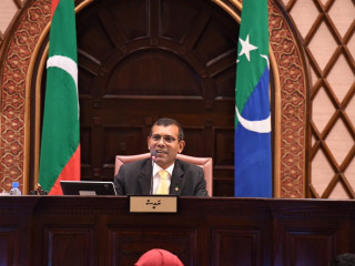 ރައްޔިތުންގެ މަޖިލީހުގެ ރިޔާސަތުގައި ރައީސް މުހައްމަދު ނަޝީދު