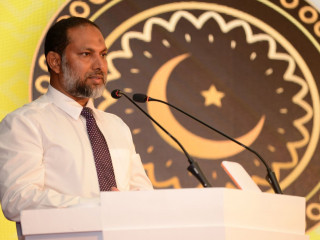 އަދާލަތު ޕާޓީގެ މިހާރުގެ ރައީސް ހޯމް މިނިސްޓަރ ޝެއިޙް އިމްރާން އަބްދުﷲ