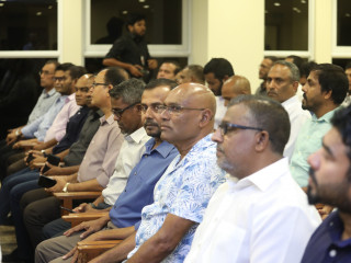 Members of the 19th parliament attend the orientation programme on Sunday night
