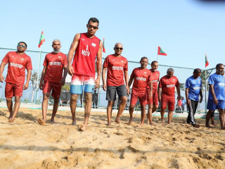 ބީޗްވޮލީ ކޯޓު ހުޅުވުމަށް ބޭއްވުނު ރަސްމިއްޔާތުގެ ތެރެއިން