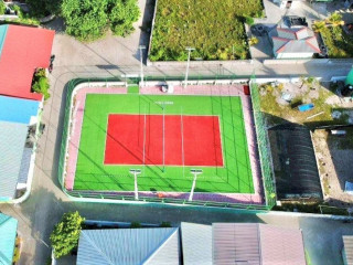 ކުޅިވަރާ ބެހޭ ވުޒާރާއިން އެޅި ފުރަތަމަ އައުޓްޑޯ ވޮލީބޯޅަ ކޯޓުގެ މަސައްކަތް ނިންމާލައިފި