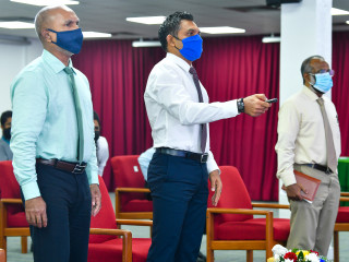 ނައިބު ރައީސް ފައިސަލް ނަސީމް އިމާމުންގެ ޑިގްރީ ޕުރޮގުރާމު އިފްތިތާހުކޮށްދެއްވަނީ
